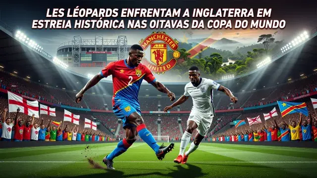 Les Léopards Enfrentam a Inglaterra em Estreia Histórica nas Oitavas da Copa do Mundo